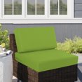 thumbnail image 2 of idee-home Outdoor Cushions for Patio Furniture, Outdoor Seat Cushions 26.5 x 26.5 Waterproof & Fade Resistant Couch Sofa Replacement Deep Couch Chair Cushion for Yard Garden Deck, 2 of 8