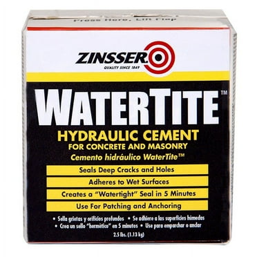 Zinsser WaterTite 2.5 Lb. Box Hydraulic Cement 5074