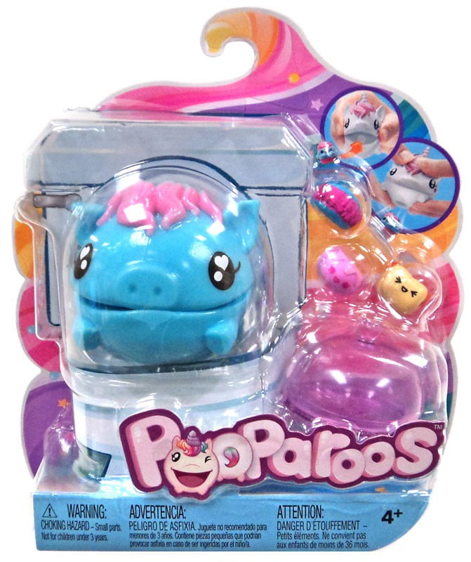 Pooparoos Kids Toy Surprise Pet Food by Mattel 4+ Years Random figure sent 