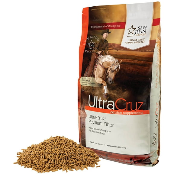 UltraCruz Psyllium Fiber®, 20 lb, pellet