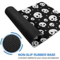 thumbnail image 6 of Long Mouse Pads for Desk,Black White Tiny Skull Pattern Desk Mats on Top Of Desks, Desk Mouse Pad Extra Large with 3mm Non-Slip Base and Stitched Edge for Gaming,Office,Work,Home 31.5"x11.8", 6 of 6