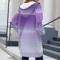 thumbnail image 2 of Bovemsi Sweatshirt for Women Long Zip Up Double Zipper Fleece Jacket Sweatshirts Fall Winter Fashion Clothes Zip Up Hoodie, 2 of 4