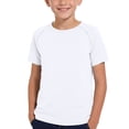 thumbnail image 3 of THDHVS Boys T Shirts,Solid Color Quick Dry Round Neck Short Sleeve T-shirt Breathable Fitness Athletic Wear for Kids, 3 of 9