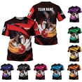 thumbnail image 2 of Custom Bowling Shirts, Personalized Name Bowling Shirts Unisex, Bowling Jerseys for Men & Women, Team Bowling Shirt Gift (Orange, XL), 2 of 9