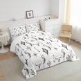 thumbnail image 4 of Erosebridal Tribal Aztec Bedding Toddler Comforter Set, Rustic Hunting Down Comforter, Bohomian Skeleton Decor, Lightweight, 4 of 8