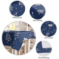 thumbnail image 6 of Christmas Minimalist Snowflakes Table Cloth Waterproof Dining Tablecloth Kitchen Decorative Party Table Cover, 6 of 6