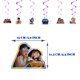 thumbnail image 2 of Kpop Demon Hunters Birthday Party Supplies,KPop Demon Hunters Birthday Party Supplies F-Pull flag + 16 balloons + 1 large insert + 12 small inserts + 6 SPIRALS- + 1 background clotht * 1, 2 of 8