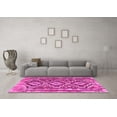 thumbnail image 3 of Ahgly Company Indoor Square Southwestern Pink Country Area Rugs, 4' Square, 3 of 4