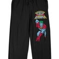 thumbnail image 2 of Captain Planet Men's Black Sleep Pants-Small, 2 of 7