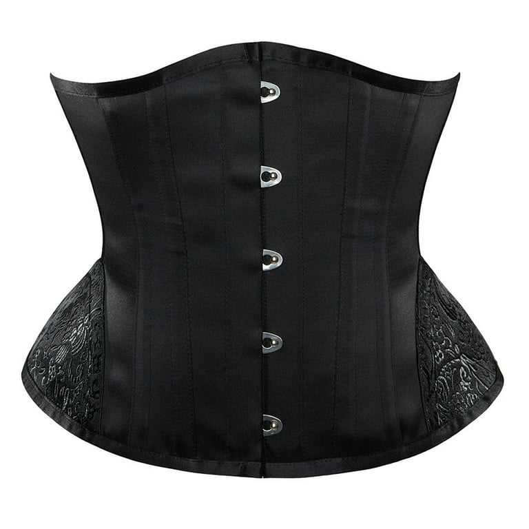 Underbust Corsets for Womens Sexy Vintage Waist Training Corset