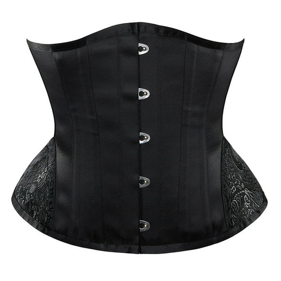 Underbust Corsets for Womens Sexy Vintage Waist Training Corset Bustier Top Lingerie Bodyshaper Tops Shaperwear