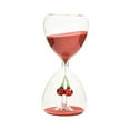 thumbnail image 2 of Reloj de arena navideño con temporizador, herramienta de gestión multifunción para oficina. Arena roja, 2 of 9