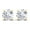 Yellow Gold, variant on Jared - 0.75 Carat Round Cut Classic Diamond Studs