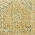 thumbnail image 1 of Ahgly Company Indoor Square Abstract Chrome Gold Yellow Abstract Area Rugs, 6' Square, 1 of 6