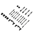 thumbnail image 2 of RC Spare Metal Kit, Aluminum Alloy RC Car Shocks Absorber Set Exquisite Craftsmanship  For Remote Control Vehicle Black, 2 of 8