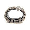 thumbnail image 3 of 2.87CT Hinged Flex Grill Weave Cross Hatch Deco Diamonds Ring 18KT&nbsp;, 3 of 6