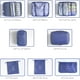 thumbnail image 2 of Organizador de viaje, juego de 8 piezas, organizador de maletas impermeable, organizador de cubos de embalaje, 2 of 5