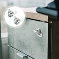thumbnail image 1 of CRAFTHROU 2pcs Silver Lock for Cupboard Keyless Multi Functional Locks Home Use, 1 of 6