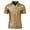 Gold, variant on Shiny Metallic Polo Shirts for Men Summer Casual Short Sleeve Collared Sparkly Tshirts 70s Disco Party Clubwear