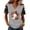 Gray(Ghost Pumpkin Bat), variant on Halloween Tops for Women Novelty Fall Ghost Pumpkin Bat Short Sleeve T Shirts V Neck Autumn Holiday Trendy Pullover Tops White XXXL