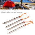 thumbnail image 4 of V Shaped Tent Stake, 4PCS Large Contacts Camping Tent Stakes  for Beach Activities, 4 of 7