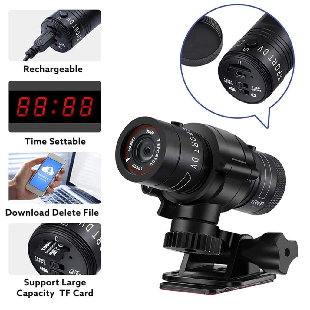 Bicycles Motorbike Helmets Camera Sports Action Camera Bike Car Video Recorder