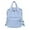 Blue, variant on NOKIO Stylish Canvas Backpack Classic Canvas Backpack Retro Canvas Backpack Fashion Denim Ladies Solid Color Wild Large Capacity Shoulder Bag Handbag Drawstring Gym Backpack
