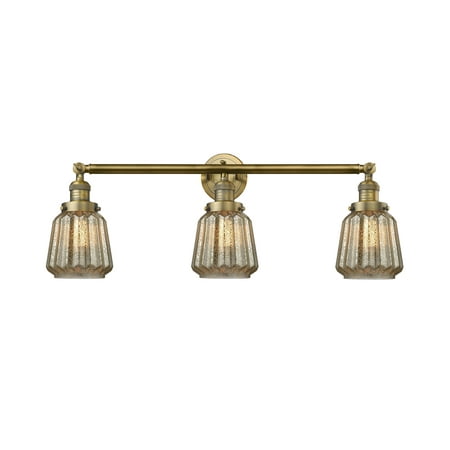 

Innovations Lighting 205-S Chatham Chatham 3 Light 30 Wide Bathroom Vanity Light - Brass