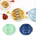 thumbnail image 7 of Reusable Taco Serving Plates Set - 4-Slot Organizer with Side Compartments, Oven/Air Fryer Compatible | Perfect Housewarming Gift for Taco Lovers (BPA-Free), 7 of 7