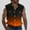 Orange, variant on YHAJDS Mens Tank Tops Summer Casual T-shirt,Men Sleeveless T-Shirt Lapel Open Front Shirt With Pockets Hawaiian Print Casual Daily Wear Summer Top