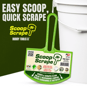 Scoop-N-Scrape by Buddy Tools Curved Nylon Scraper - Multi-Use