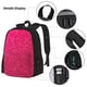 thumbnail image 3 of Balery Rose Red Glitter Mochila escolar 3 en 1 para niños: mochila resistente con lonchera térmica y estuche para lápices. Mochila escolar para niños y niñas., 3 of 7