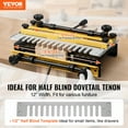 thumbnail image 2 of VEVOR Dovetail Jig 12 Po Précis Dove Jigs pour Routeur de Queue avec Modèle 1/2”, 2 of 9