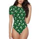 thumbnail image 1 of Fotbe Happy St. Patrick's Day Body de Mujer con Cuello Redondo y Mangas Cortas, Sin Mangas Ajustado, Suave, Cómodo y Básico-X-Large, 1 of 7