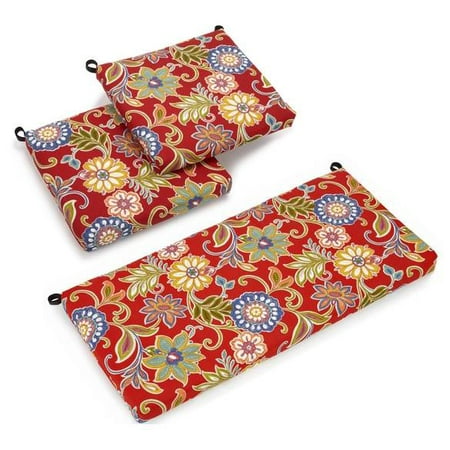 3 Pc Patio Cushion Set For Chair Alenia Pompeii Walmart Com