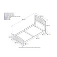 thumbnail image 4 of Richmond Twin XL Bed with MFB in White, 4 of 5