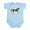 Sky Blue, variant on CafePress - Vintage Horse Infant Bodysuit - Baby Light Bodysuit, Size Newborn - 24 Months