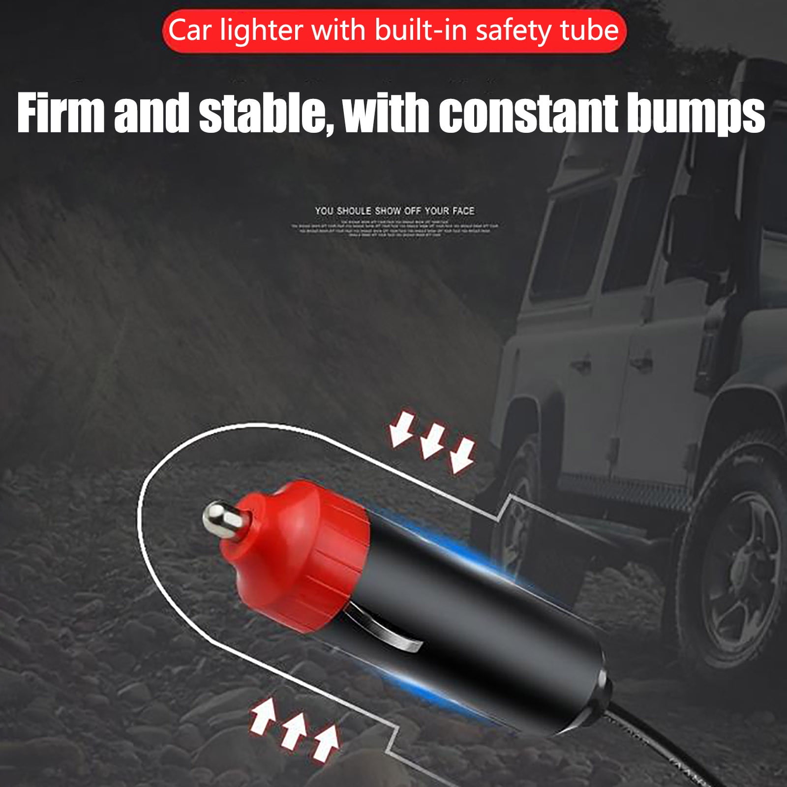 Winter Clearance! Tunhigl Car Heater Defrost Heater Heater-border 12V24V Portable Car