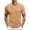 Camel_#04, variant on BOMYJESK Crew Neck Shirts for Men Big and Tall Mens Short Sleeve Shirt Basics T-Shirt Comfort Plus Size Tops Clearance Camel L