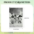 thumbnail image 6 of ONETECH Penguins Snow Wildlife Golf Towel Golf Accessories and Gifts 24x16in 1PC, 6 of 7