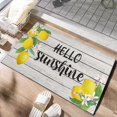thumbnail image 5 of Zoeeya Hello Sunshine Welcome Mat Hello Sunshine Doormat Lemon Door Mat Outdoor Lemon Welcome Mat Spring Door Mat Summer Doormat 30"x17", 5 of 6