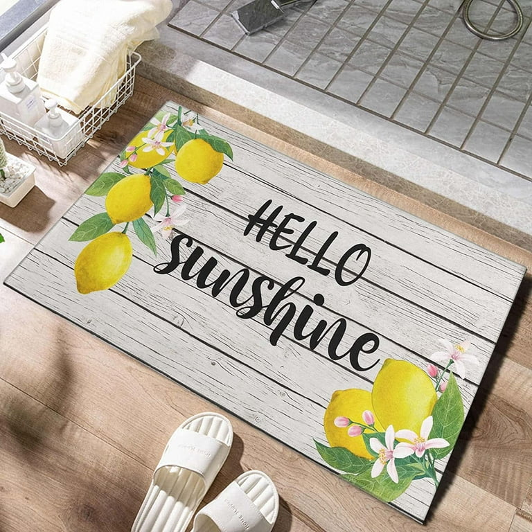 Buy Summer Doormat, Lemon Doormat, Outdoor Welcome Mat ,lemon