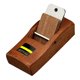 thumbnail image 1 of Mini cepilladora de madera, cepilladora de mano, carpintero, cepilladora de madera, Color madera, una pieza, 1 of 3