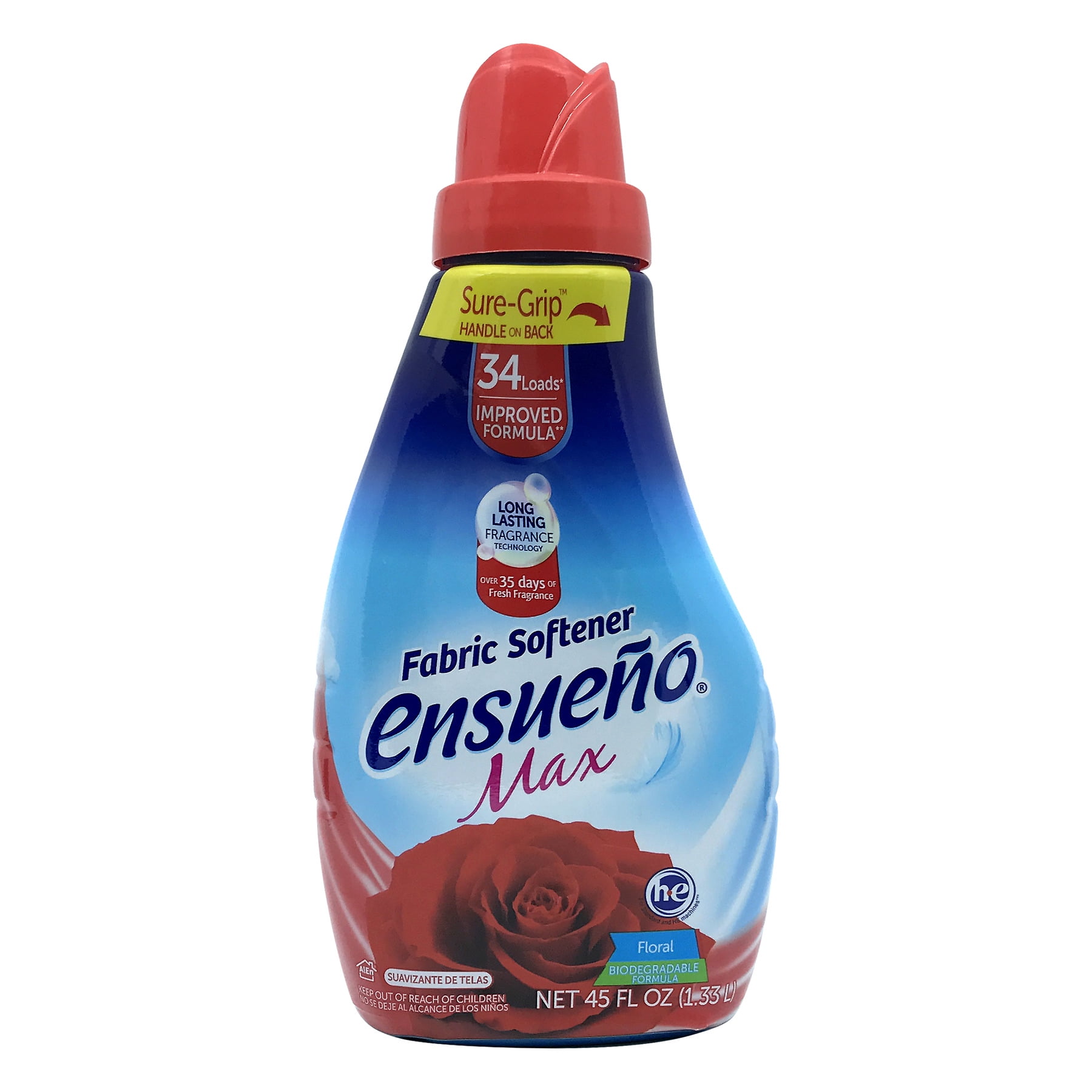 Ensueno Max Fabric Softener Floral, 45.0 FL OZ