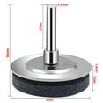 thumbnail image 2 of Lawn Mower Blade Sharpener Universal Sharpener Grinder Wheel Stone for Power Drill Hand Drill 14 Inch Shank, 2 of 7