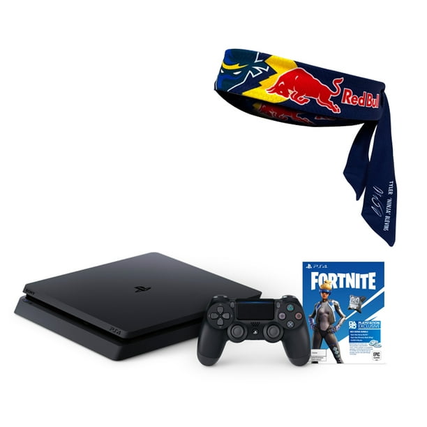 Buy a Fortnite PlayStation 4 Slim Neo Versa Bundle and save on official Ninja Red Bull headband - Walmart.com