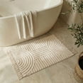 thumbnail image 2 of Beautiful Boho Rug with Tassels for Your Bathroom - Soft 2 x 3 ft. Cotton Rug Fits Perfectly Into Your Bath - Washable, Non-Slip Mat Ideal to Enhance Any Modern Home Decor, 24 x 36 inch, 2 of 10