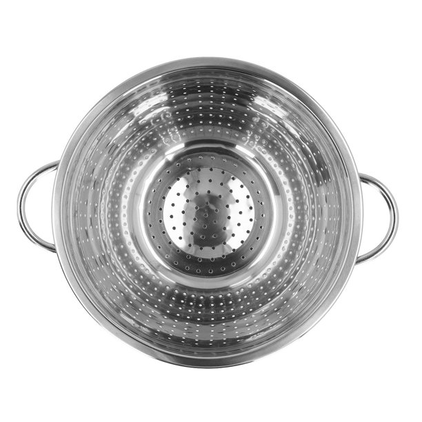 Cesta De Colador De Frutas, Tazón De Columnas De Colas De Frutas De Vegetales De Acero Inoxidable De Acero Múltiples Para Fideos De Frutas