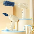 thumbnail image 2 of Electric Baby Bottle Silicone Brush USB Rechargeable Cup Cleaner Easy and Effective Nipple Cleaning Accessories, 2 of 8