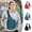 Green, variant on Multi Pocket Sling Bag for Men Women, Water Resistant lightweight Crossbody Backpack With Side Pocket, Travel Hiking Chest Pack